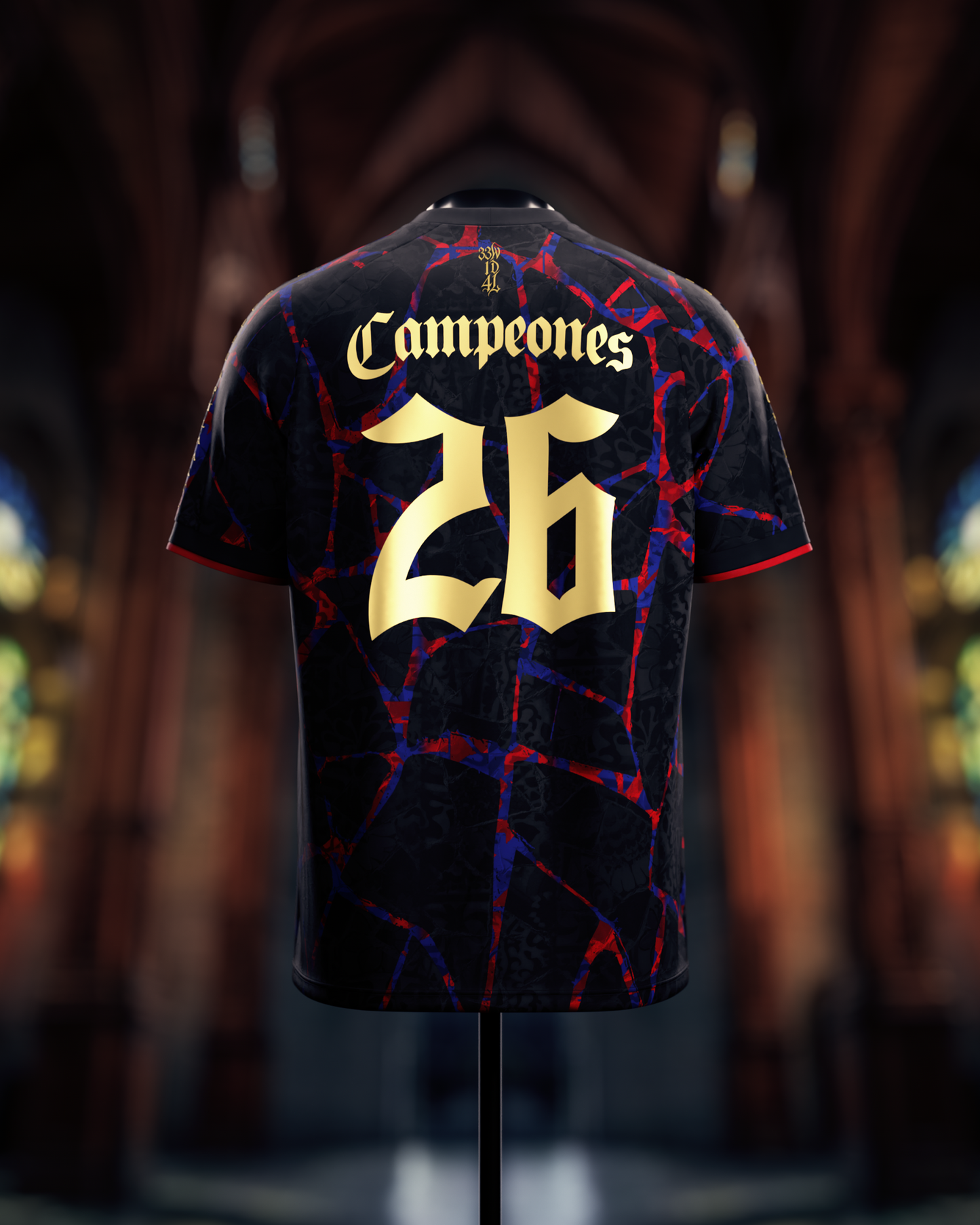 Barcelona 2026 Spanish Champions Jersey - Black - Pre-Order (Mid August)