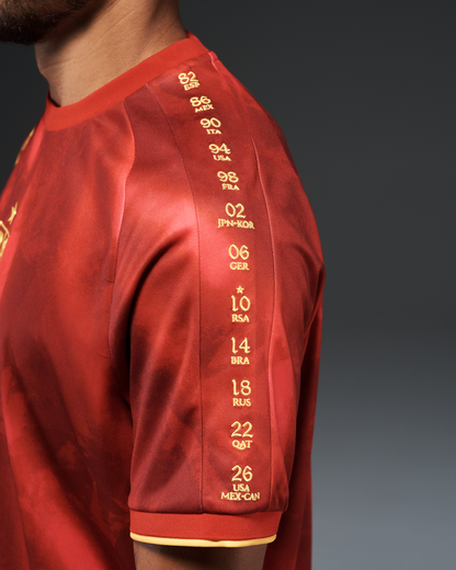 Spain Heritage Jersey (2026WC Edition) - Pre-Order (Mid August)