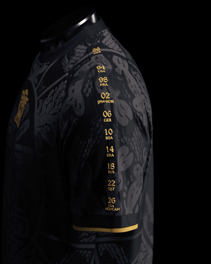 Mexico Heritage Jersey (2026WC Edition) - Black - Pre-Order 3 (Mid August)