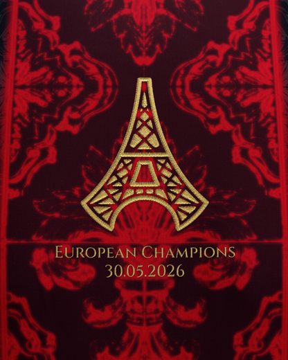 The Parisians (2026 European Champions) Away Jersey - Pre-Order (Late August)