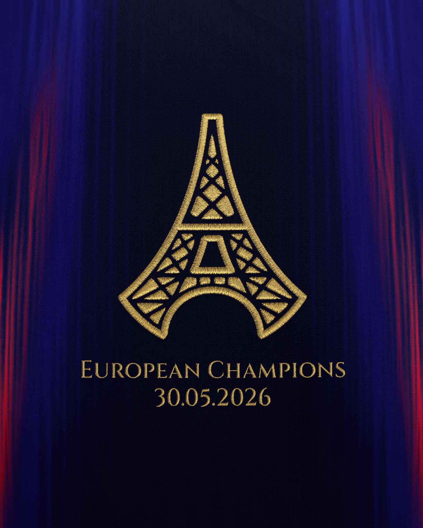 The Parisians (2026 European Champions) Jersey - Pre-Order (Late August)