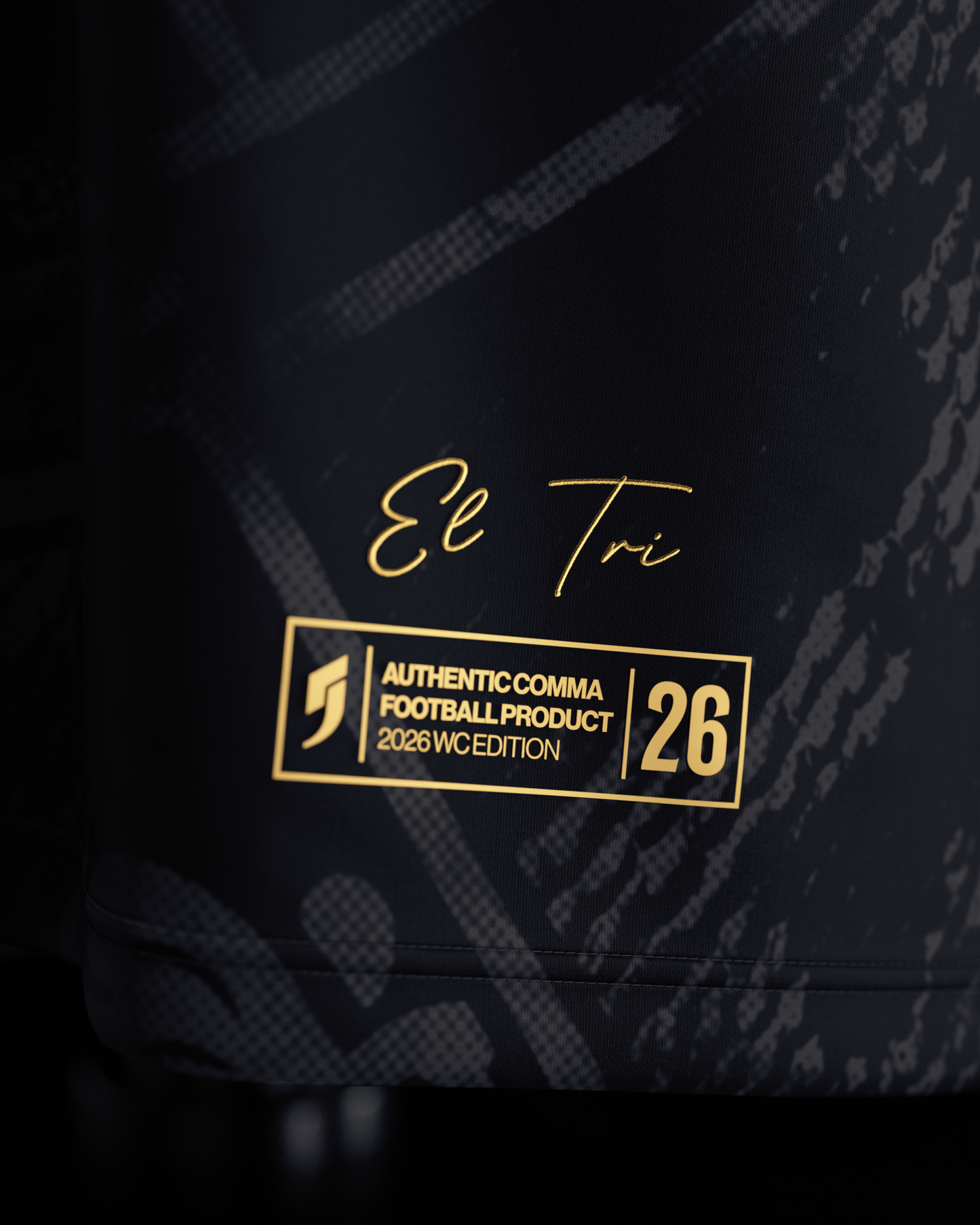 Mexico Heritage Jersey (2026WC Edition) - Black - Pre-Order 3 (Mid August)