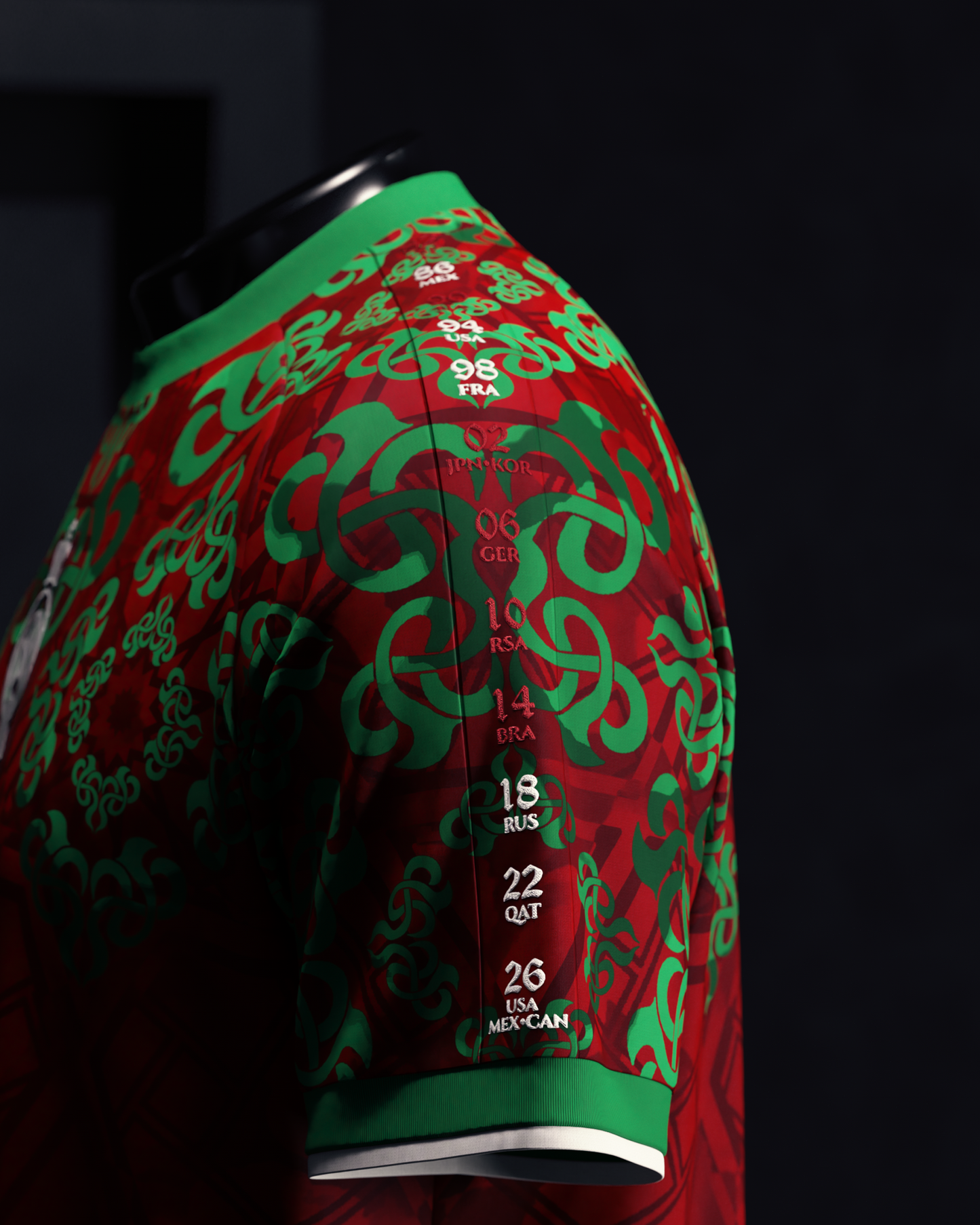 Morocco Heritage Jersey (2026WC Edition) - Pre-Order 3 (Mid August)
